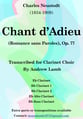 Chant a'Adieu (Romance sans Paroles), Op. 77 P.O.D cover